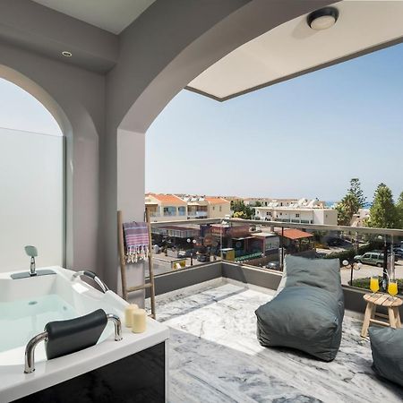 Sun Ray Luxury Apartments Агия-Марина Экстерьер фото
