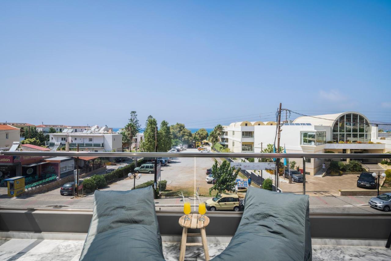 Sun Ray Luxury Apartments Агия-Марина Экстерьер фото