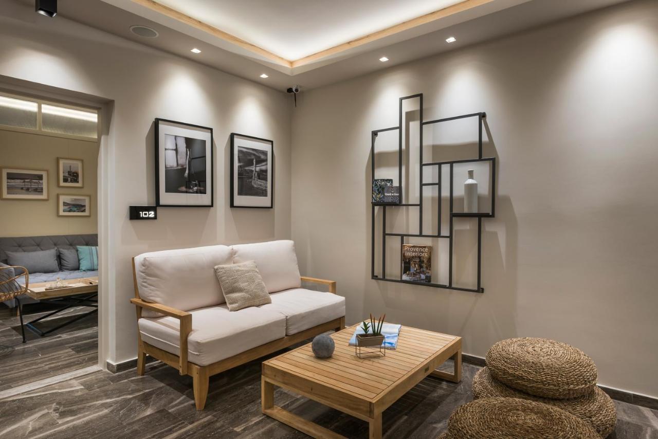 Sun Ray Luxury Apartments Агия-Марина Экстерьер фото