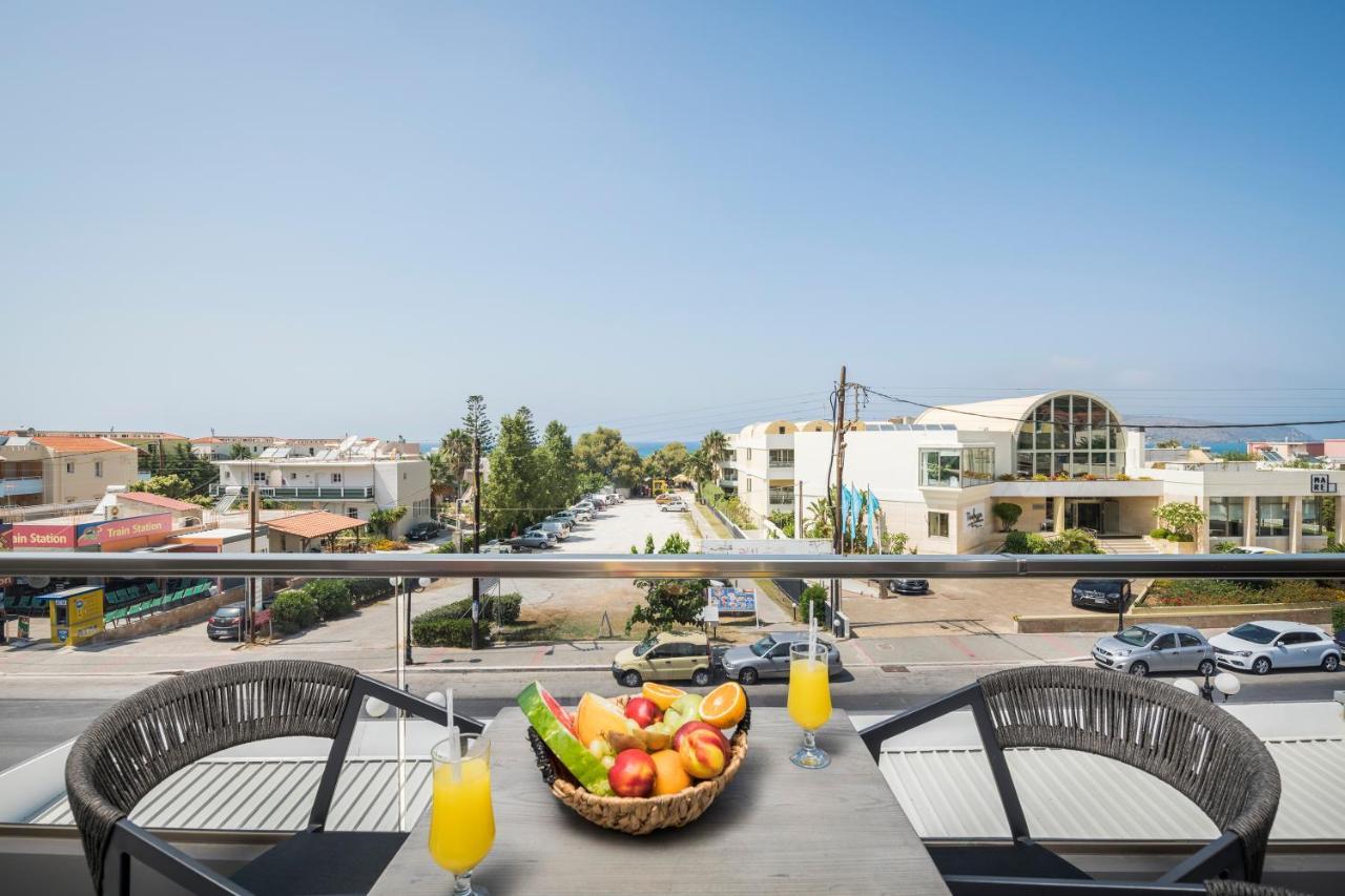 Sun Ray Luxury Apartments Агия-Марина Экстерьер фото